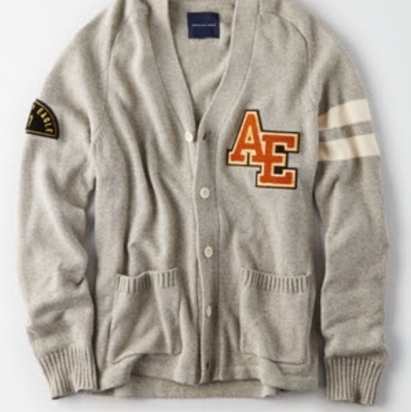 American Eagle AE Varsity Cardigan XS - Picture 2 of 3